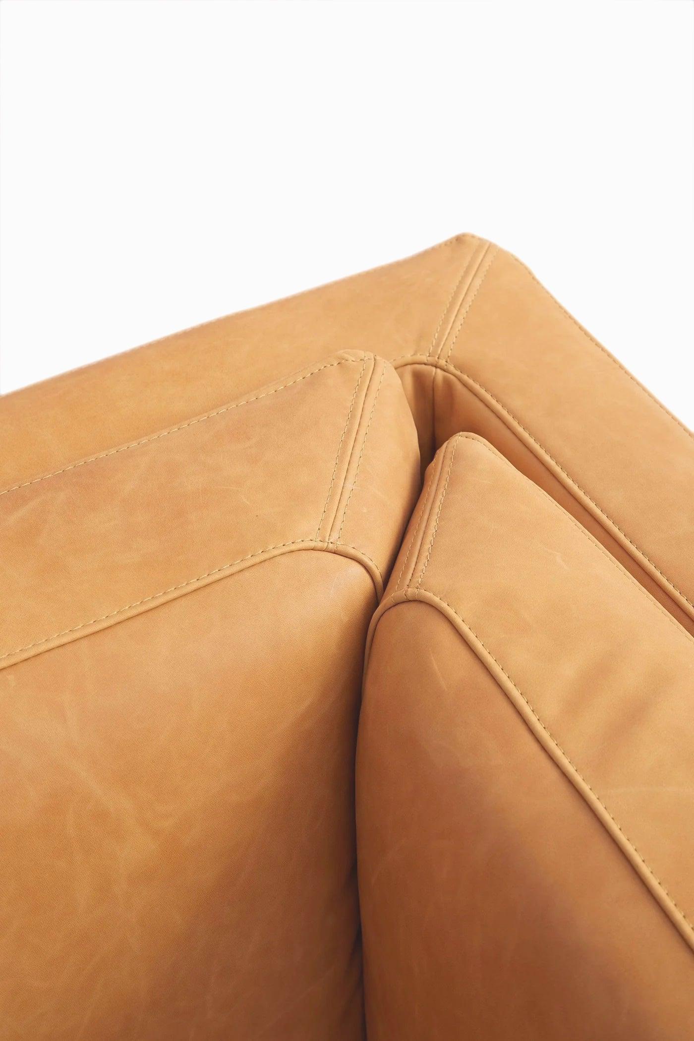 180cm Mette Leather Sofa - Ready To Deliver - Image 4