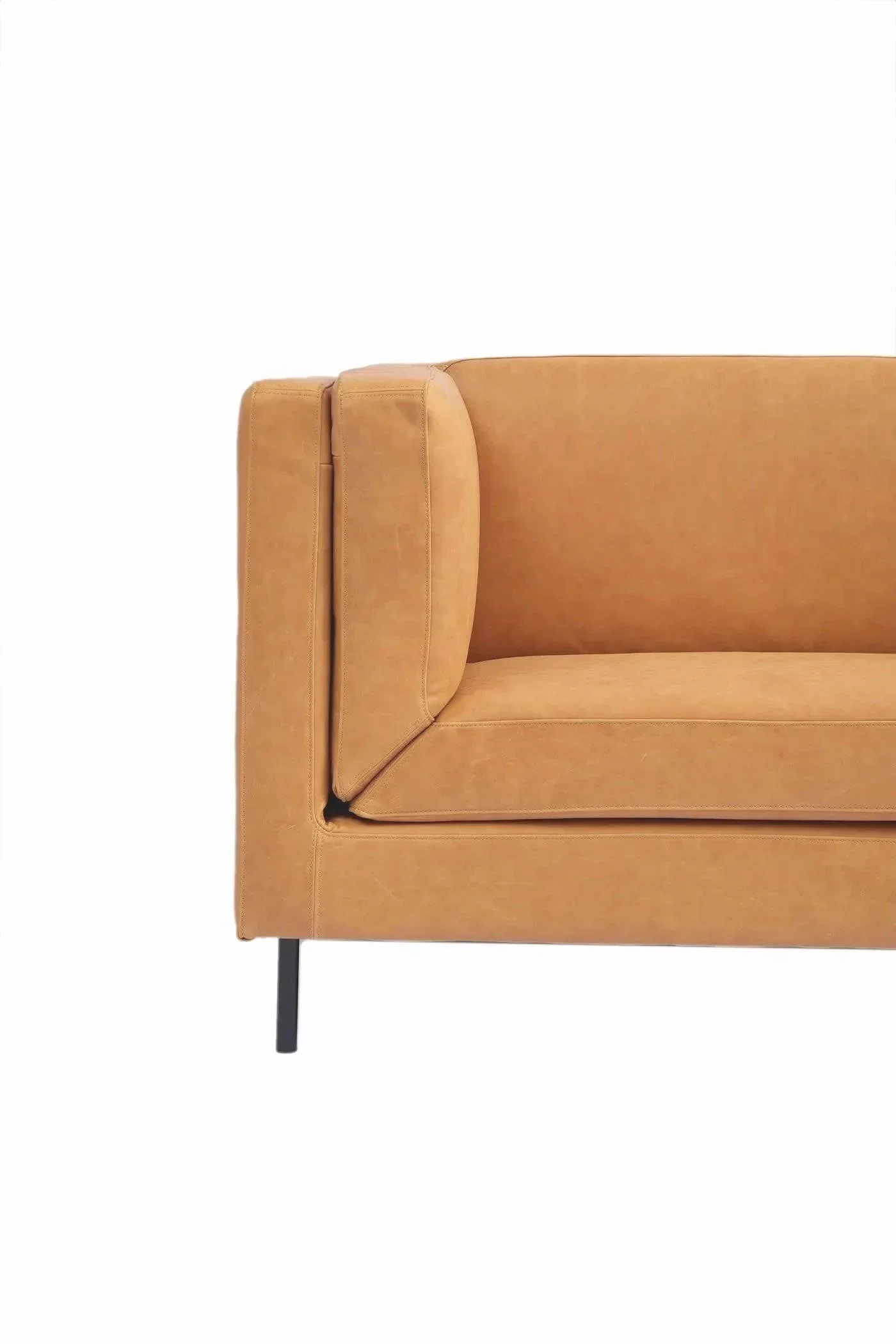 180cm Mette Leather Sofa - Ready To Deliver - Image 5