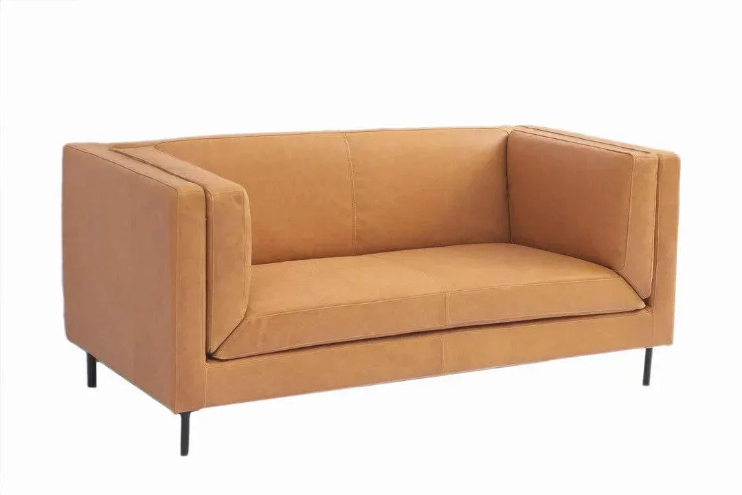 180cm Mette Leather Sofa - Ready To Deliver - Image 6