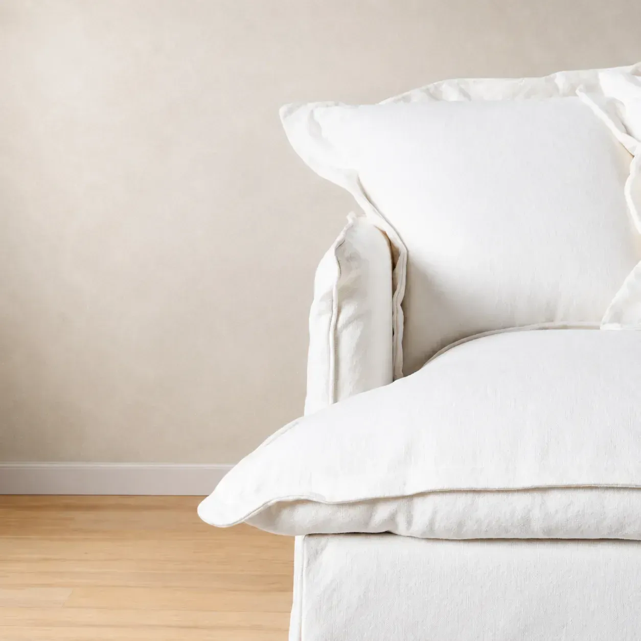 Adele Washable Loose Cover Sofa | Linen, Cotton & Velvet - Image 5