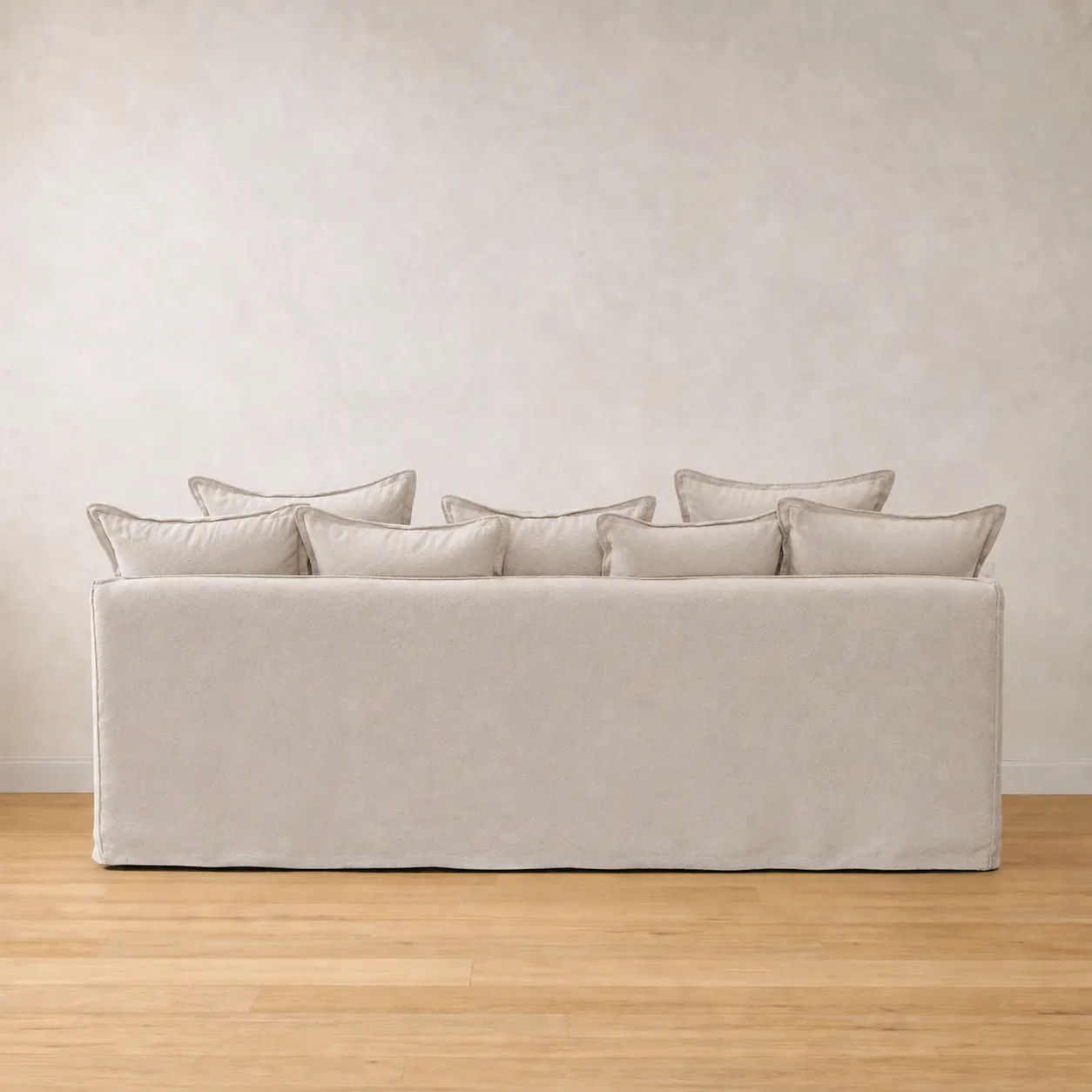 Adele Washable Linen Loose Cover Sofa Bed | Double & King Size - Image 5