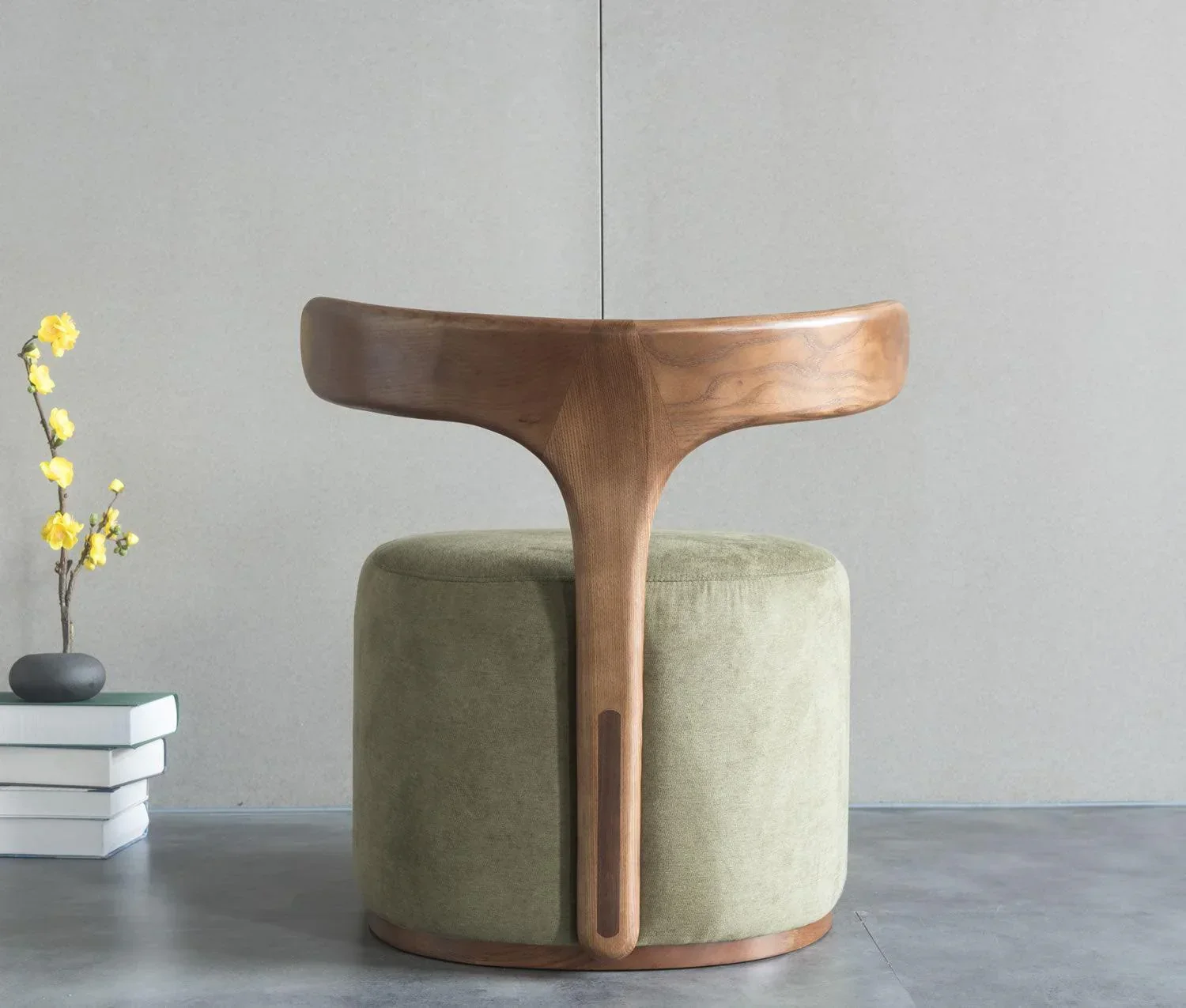 Alpha Ash Wood Dining Chair - Image 10