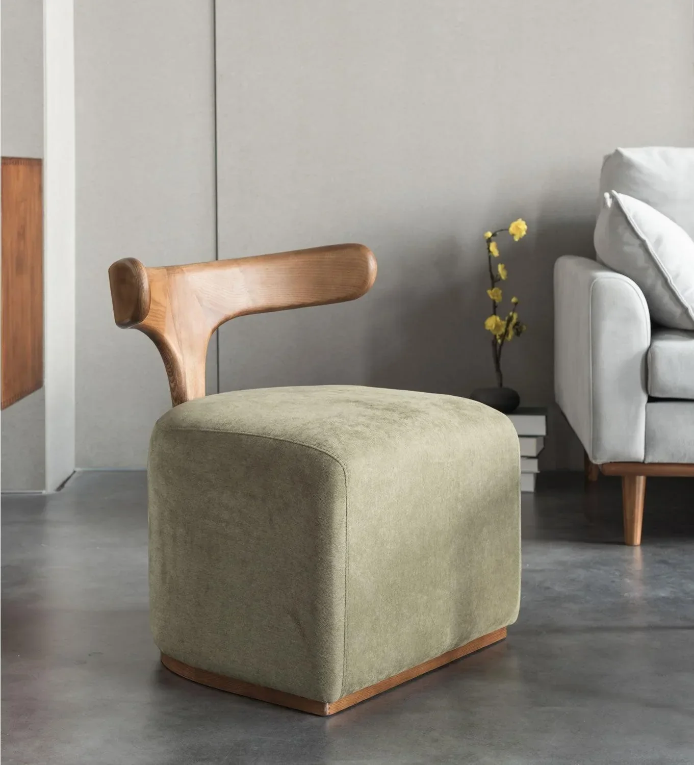 Alpha Ash Wood Dining Chair - Image 12