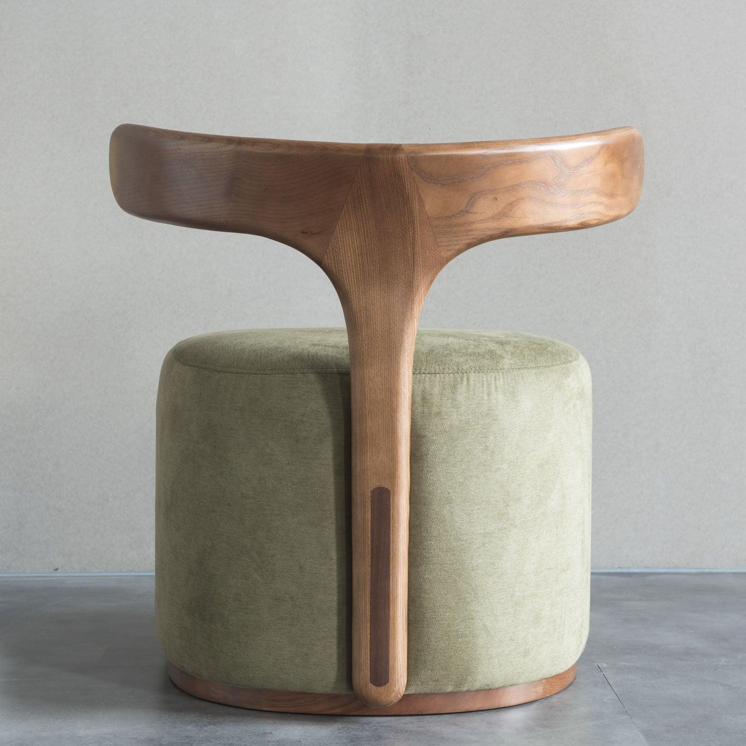 Alpha Ash Wood Dining Chair - Image 3