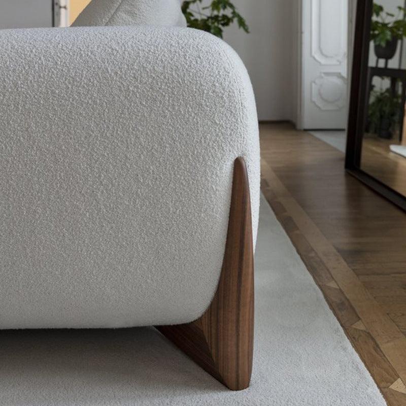 Amalia Low Back Sofa | Contemporary Rounded Arm Sofa - Image 6