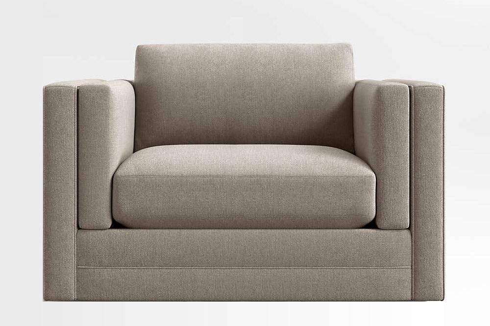 Annika Mid Century Modern Love Seat - Image 2
