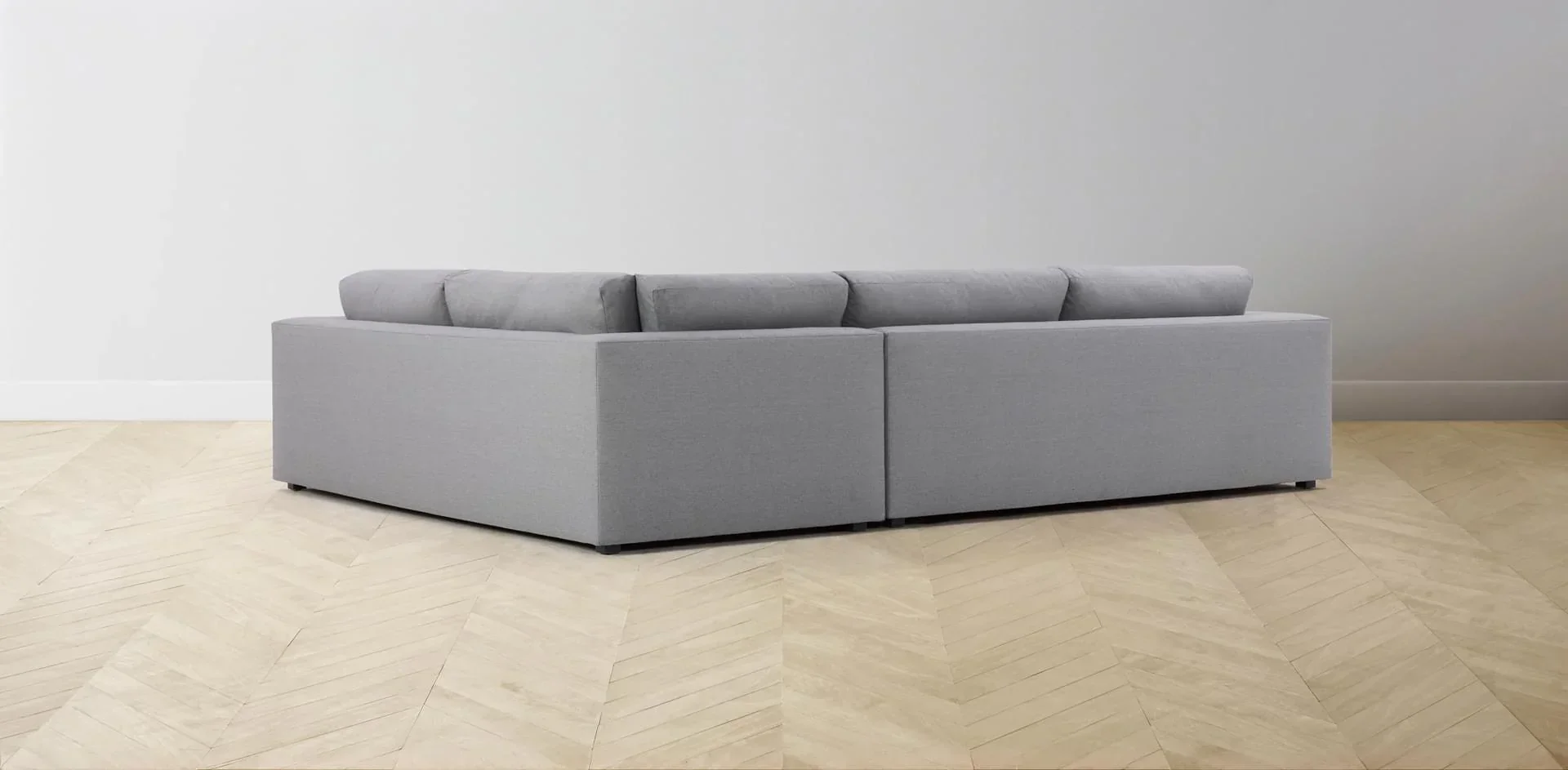 Asher Corner Sofa | Modern Oversized Corner Sofa - Image 3