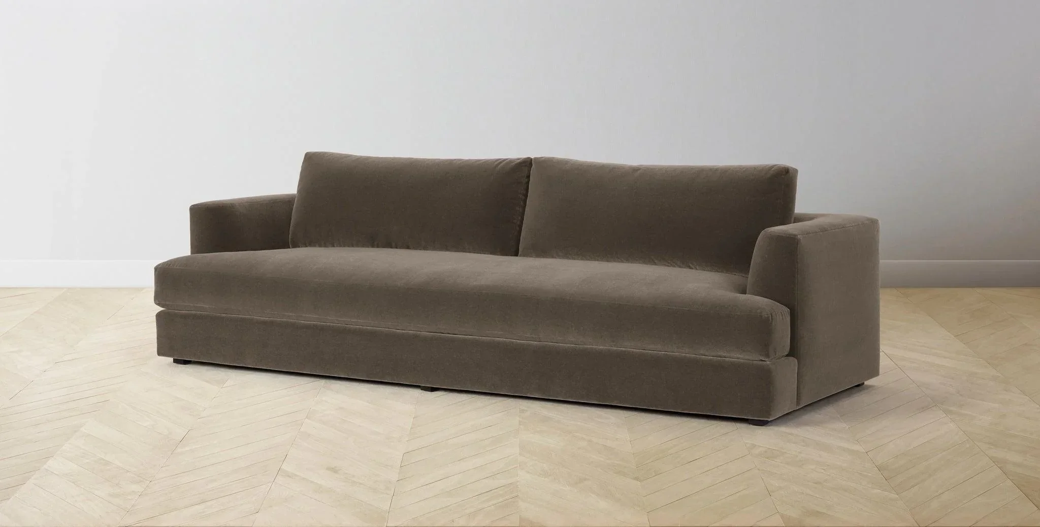 Asher Sofa | Modern Low-Slung Sofa with Oversized Arms - Image 3