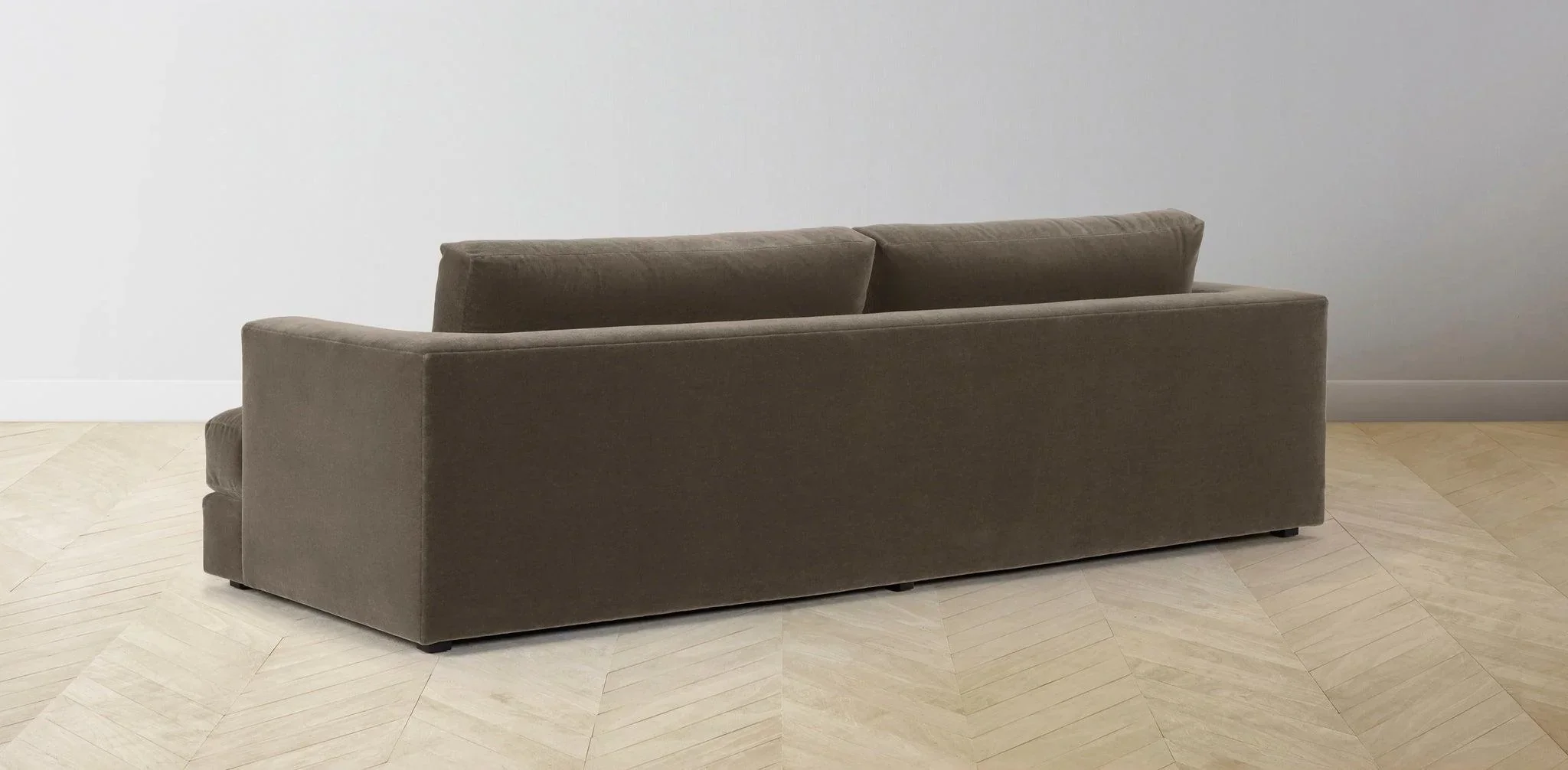 Asher Sofa | Modern Low-Slung Sofa with Oversized Arms - Image 4