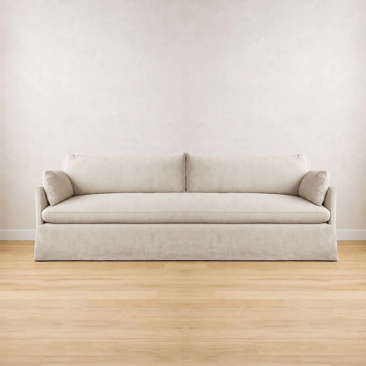 Available August - 245cm Lilly Loose Washable Cover Sofa - Sourdough