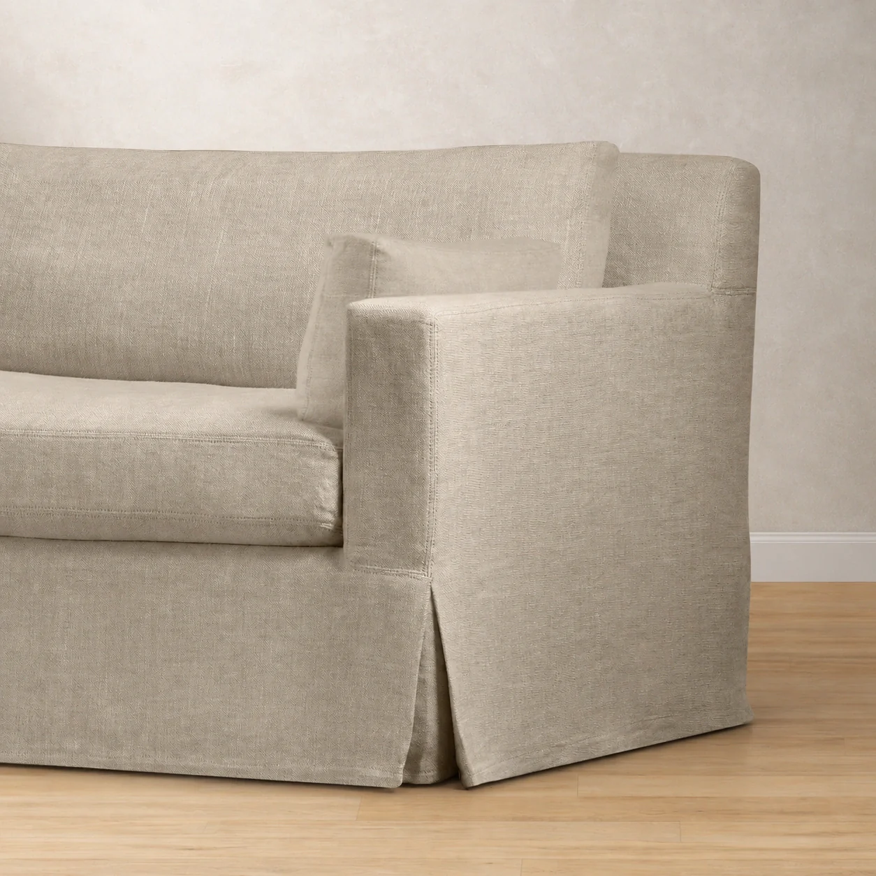 Bosa Washable Linen Loose Cover Sofa Bed | Double & King Size - Image 4