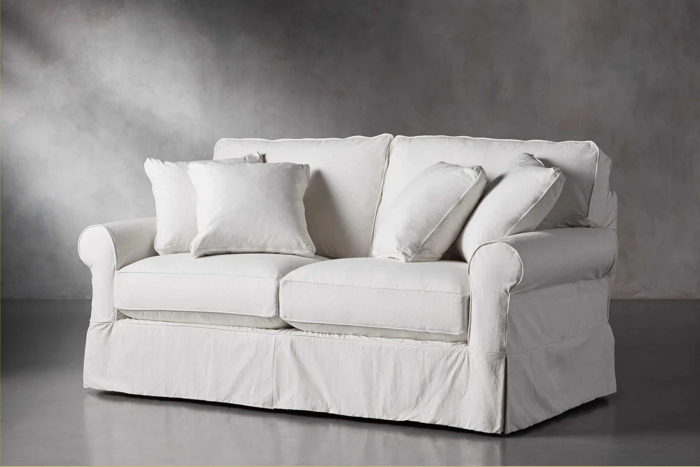 Branson Washable Loose Cover Sofa | Linen, Cotton & Velvet - Image 4