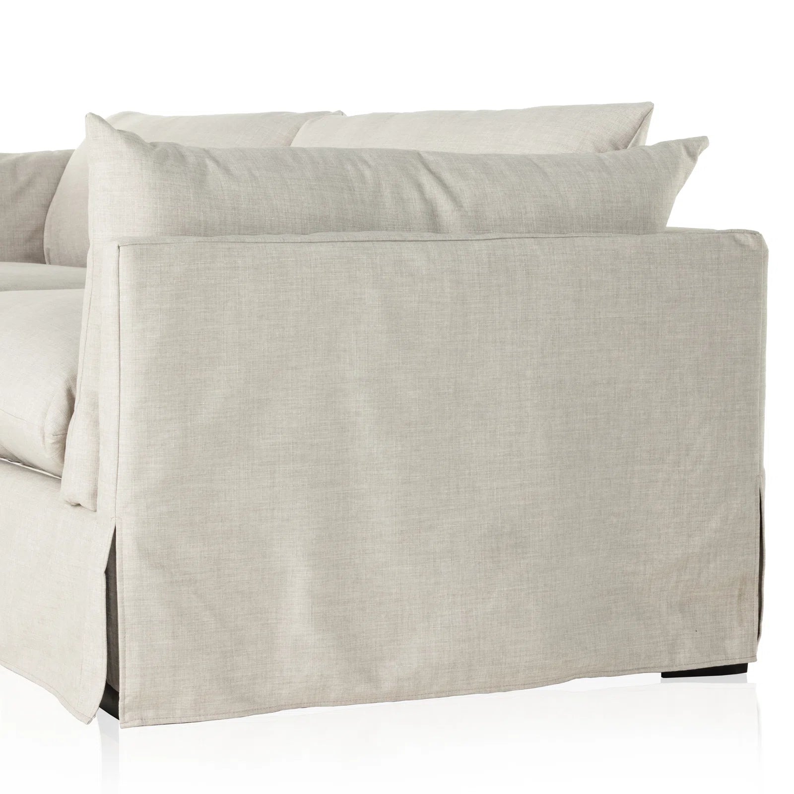 Burgess Washable Loose Cover Sofa | Linen, Cotton & Velvet - Image 2