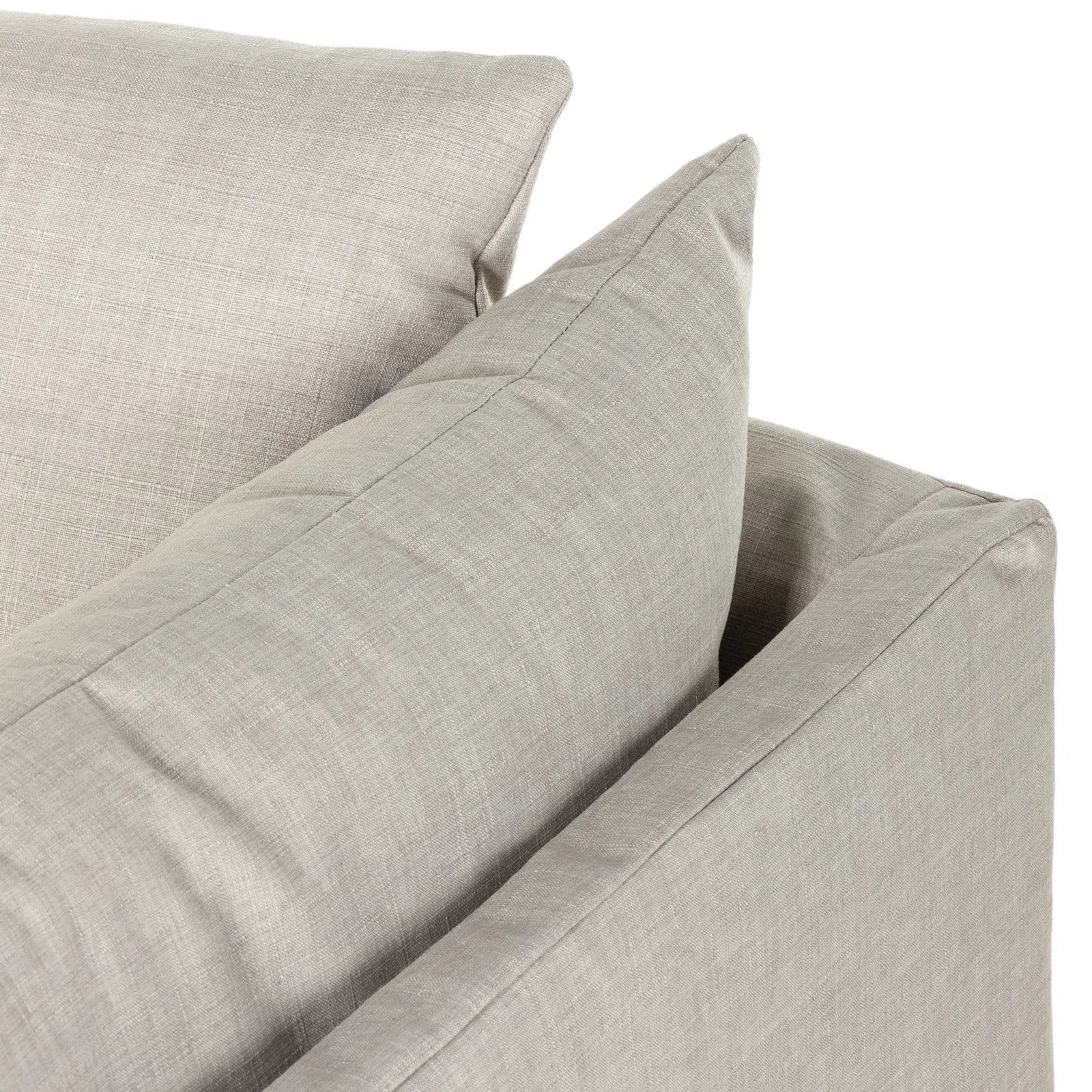 Burgess Washable Loose Cover Sofa | Linen, Cotton & Velvet - Image 6