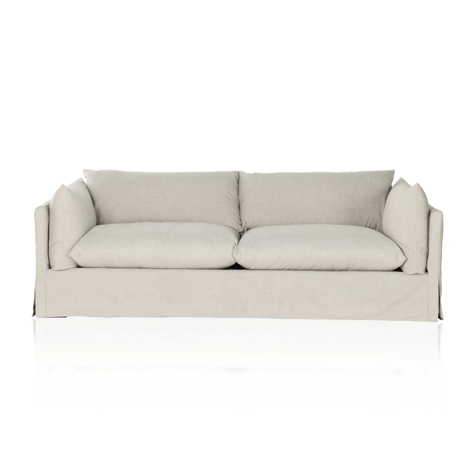 Burgess Washable Loose Cover Sofa | Linen, Cotton & Velvet - Image 8