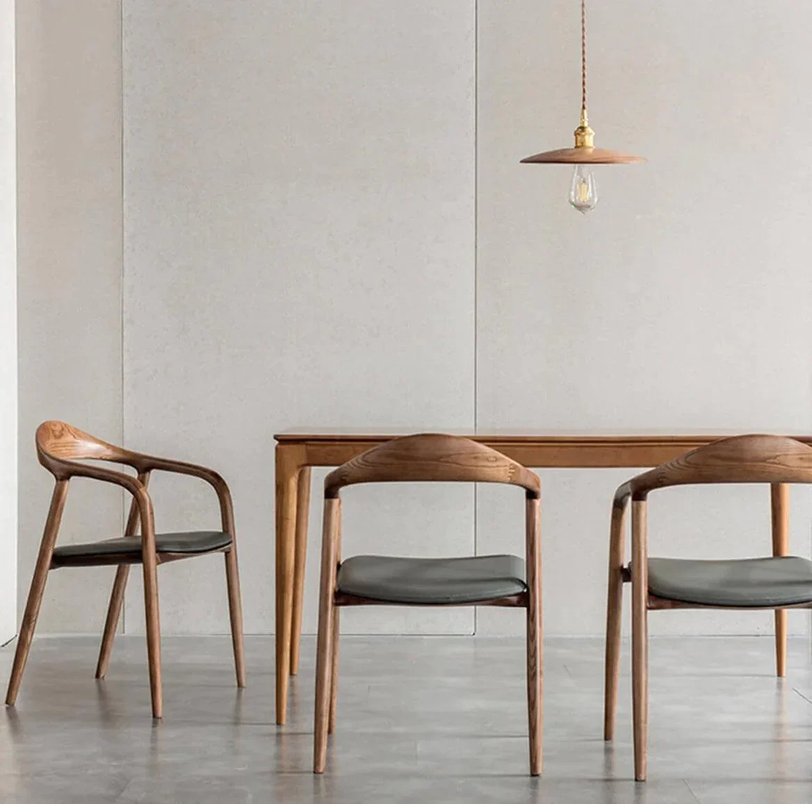 Capri Ash Wood Dining Chair - Image 9