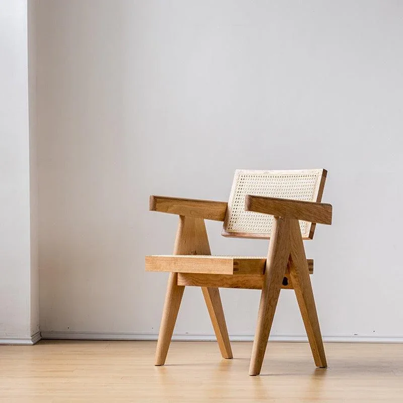 Chandy Cherry Wood Dining Chair - Image 3