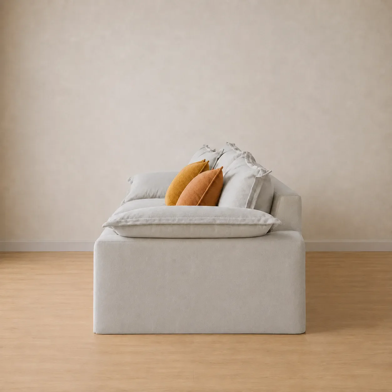 Chiara Loose Washable Cover Linen Sofa 230 cm - Image 3