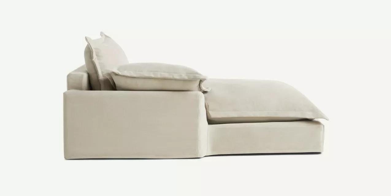 Chiara Sectional Loose Washable Cover Sofa With Chaise - Left Facing - Image 6