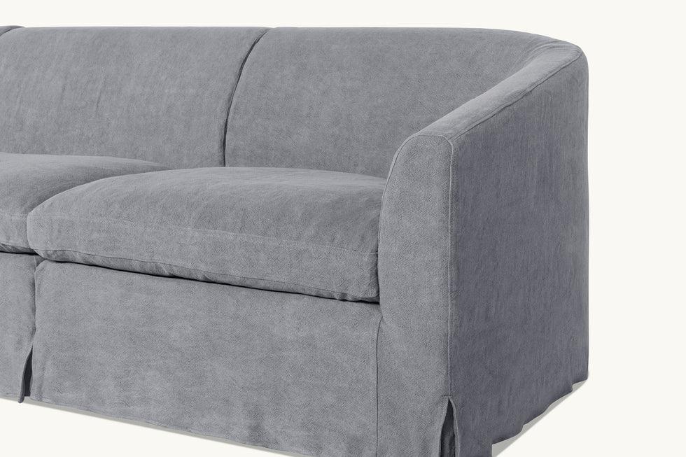 Couture Loose Washable Cover Modular Large Corner Sofa - Image 5