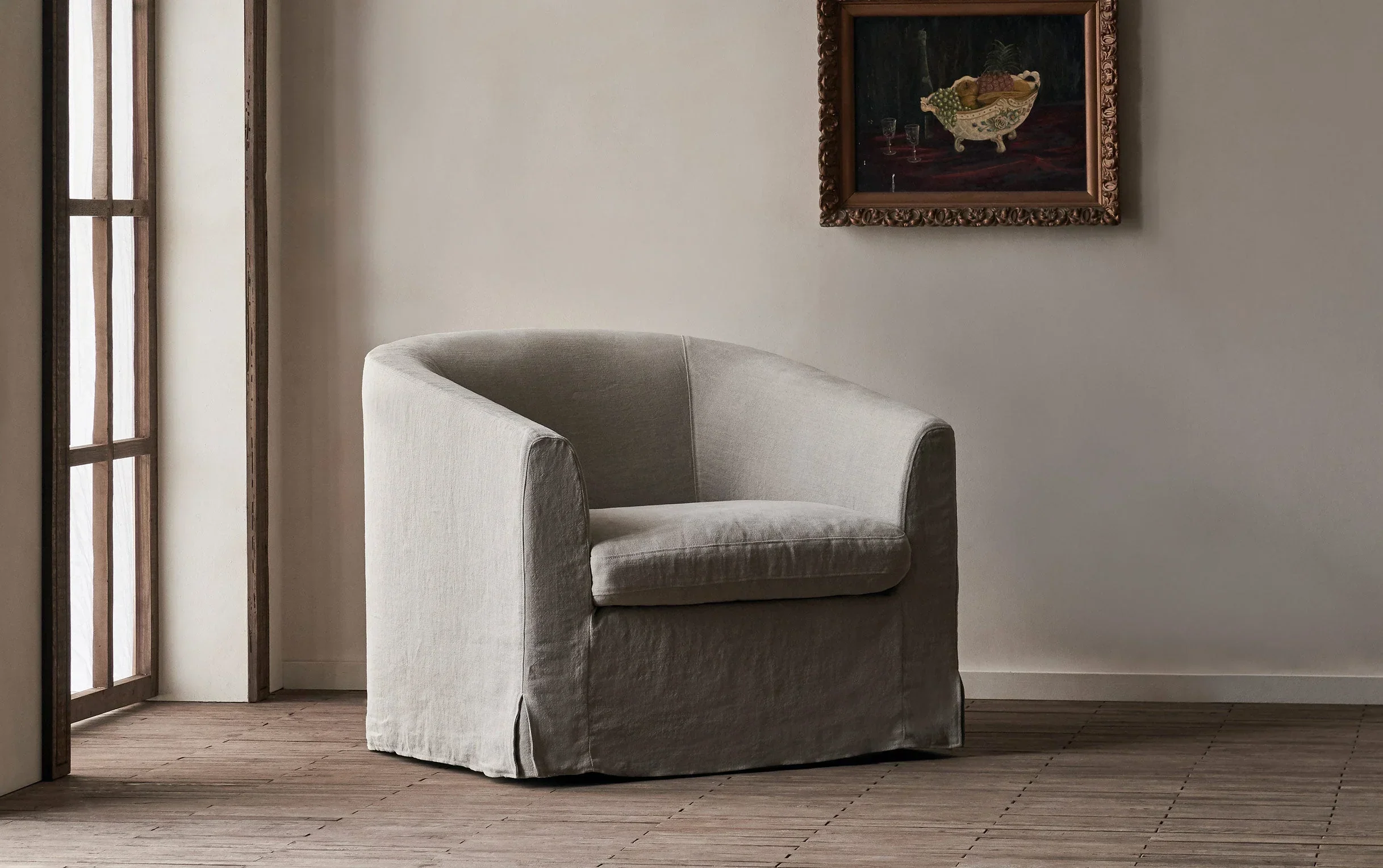 Couture Loose Cover Armchair - Image 3