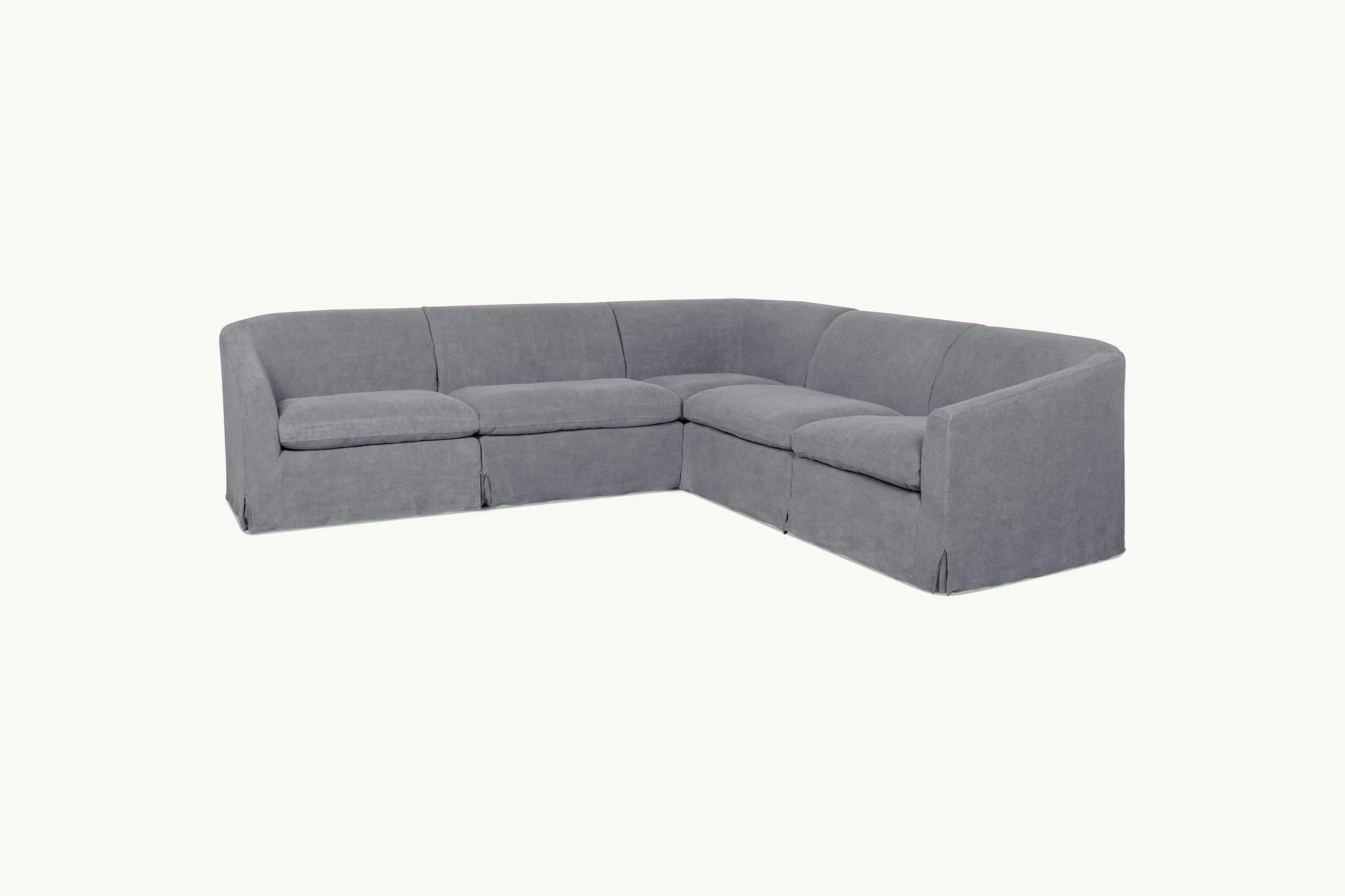 Couture Loose Washable Cover Modular Large Corner Sofa - Image 8