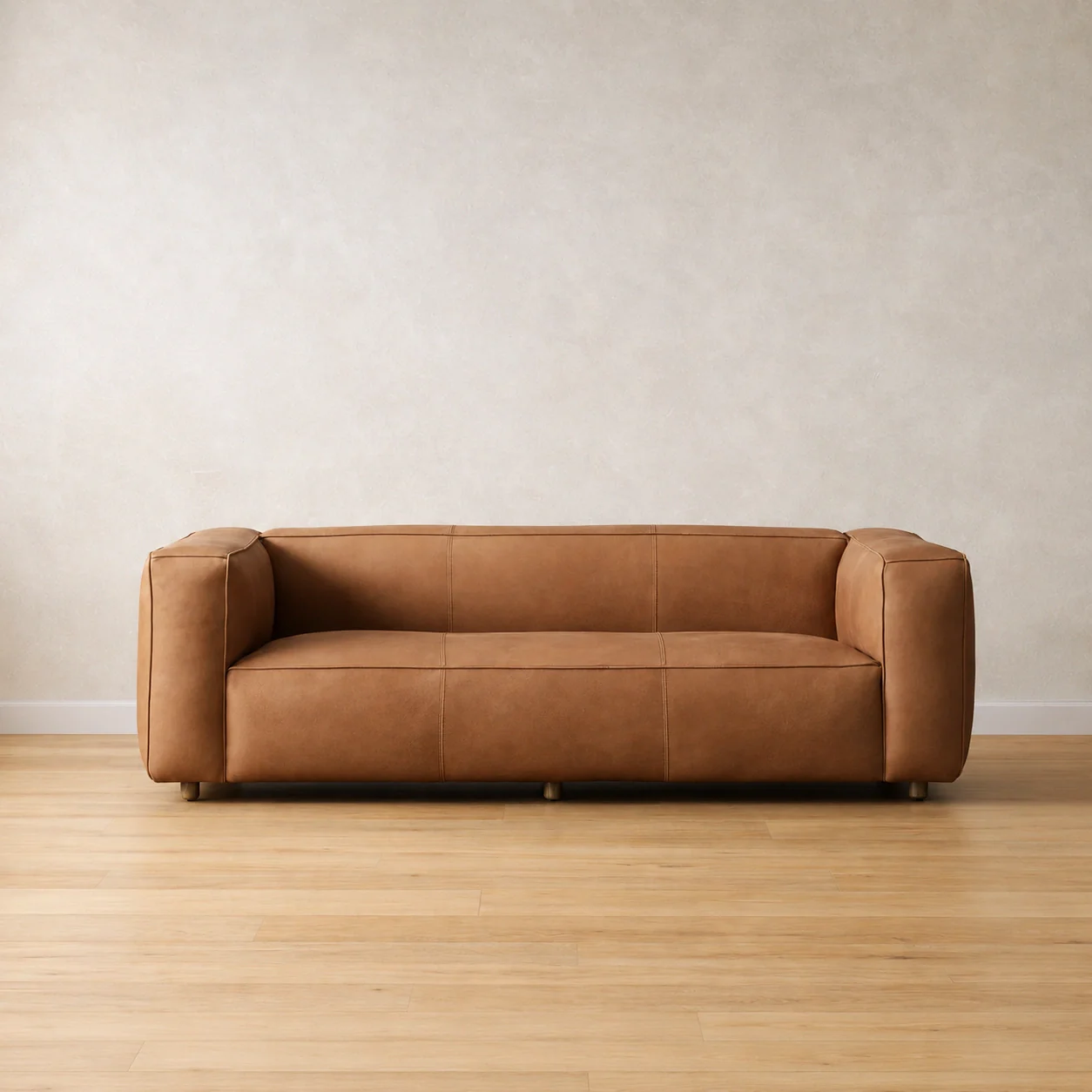 Ebbe Modern Leather Sofa