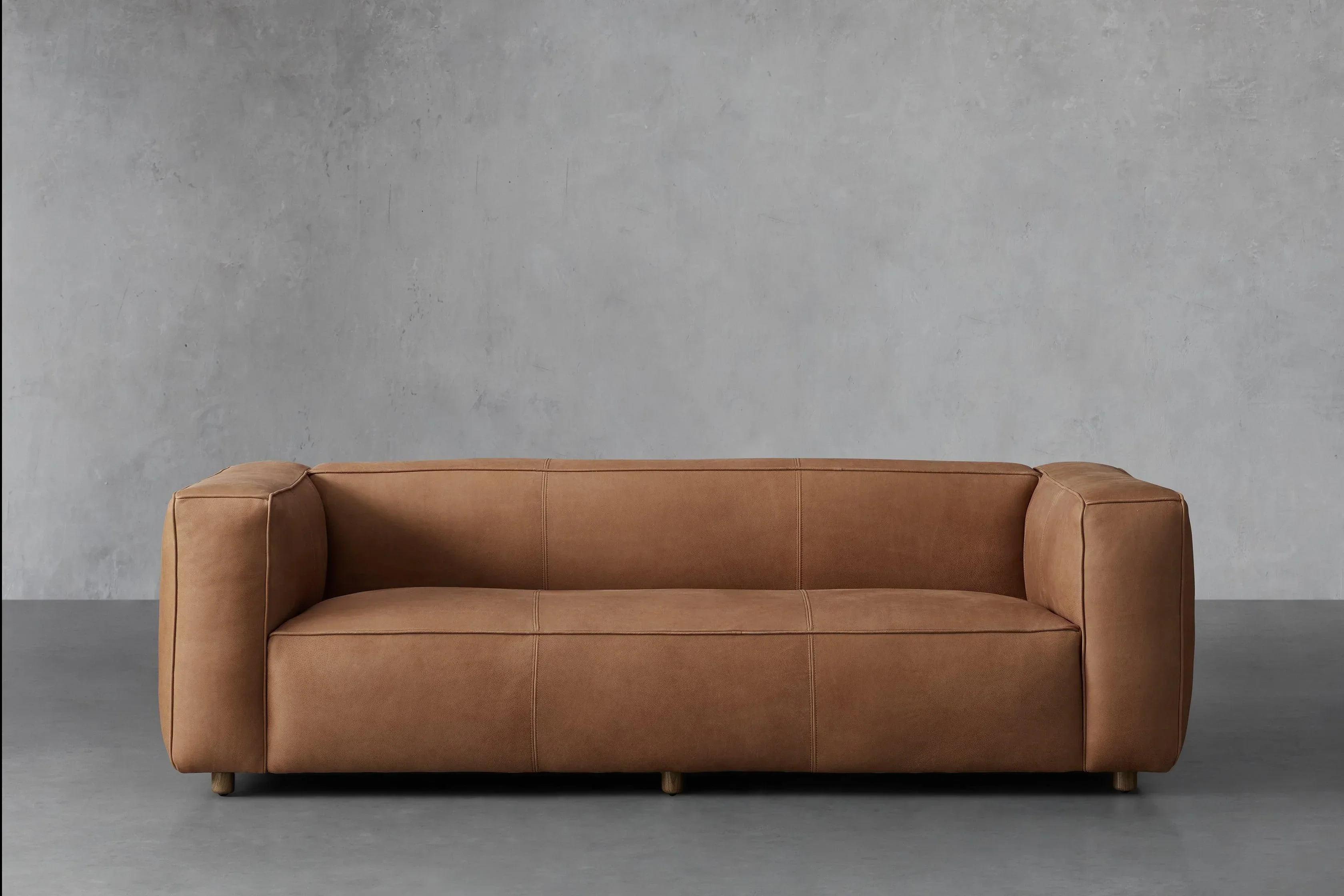 Ebbe Modern Leather Sofa - Image 2