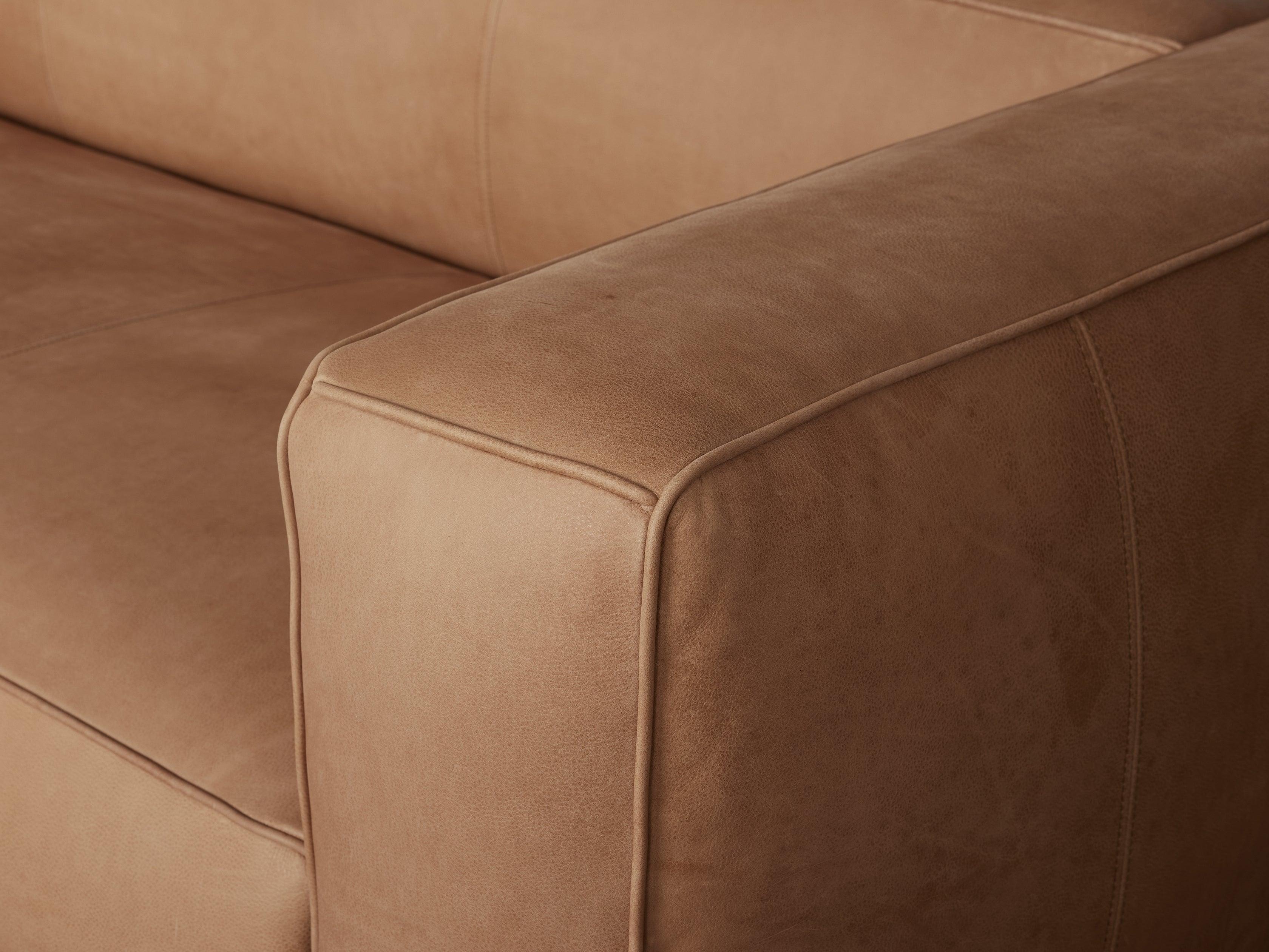 Ebbe Modern Leather Sofa - Image 4