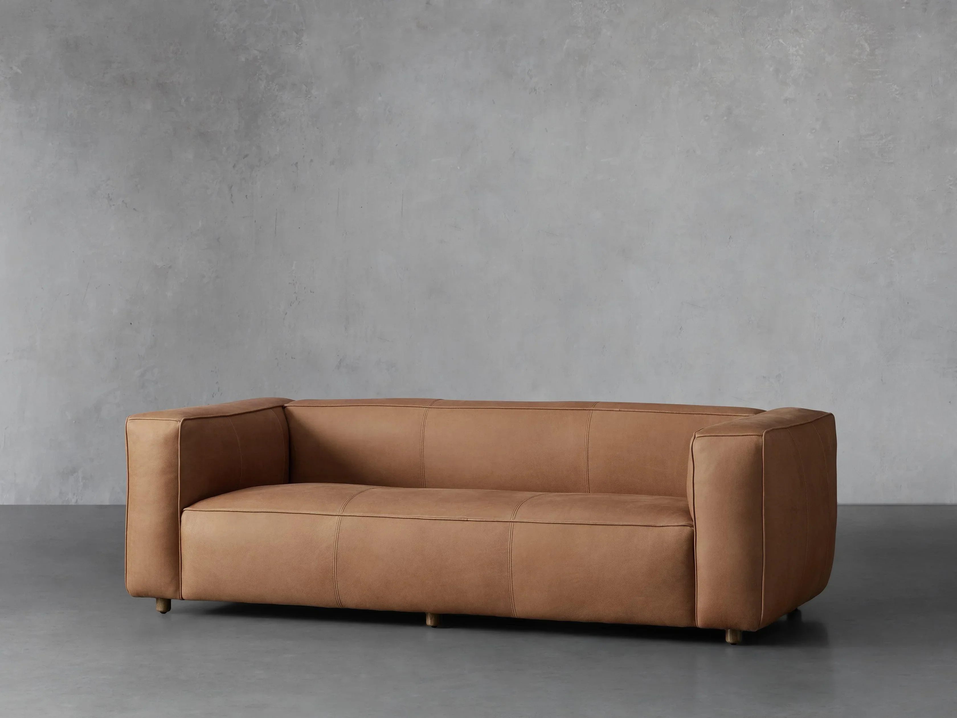 Ebbe Modern Leather Sofa - Image 5