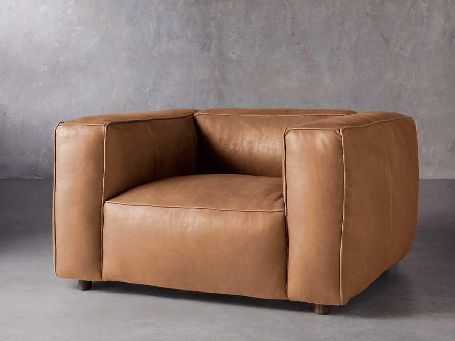 Ebbe Modern Leather Sofa - Image 6