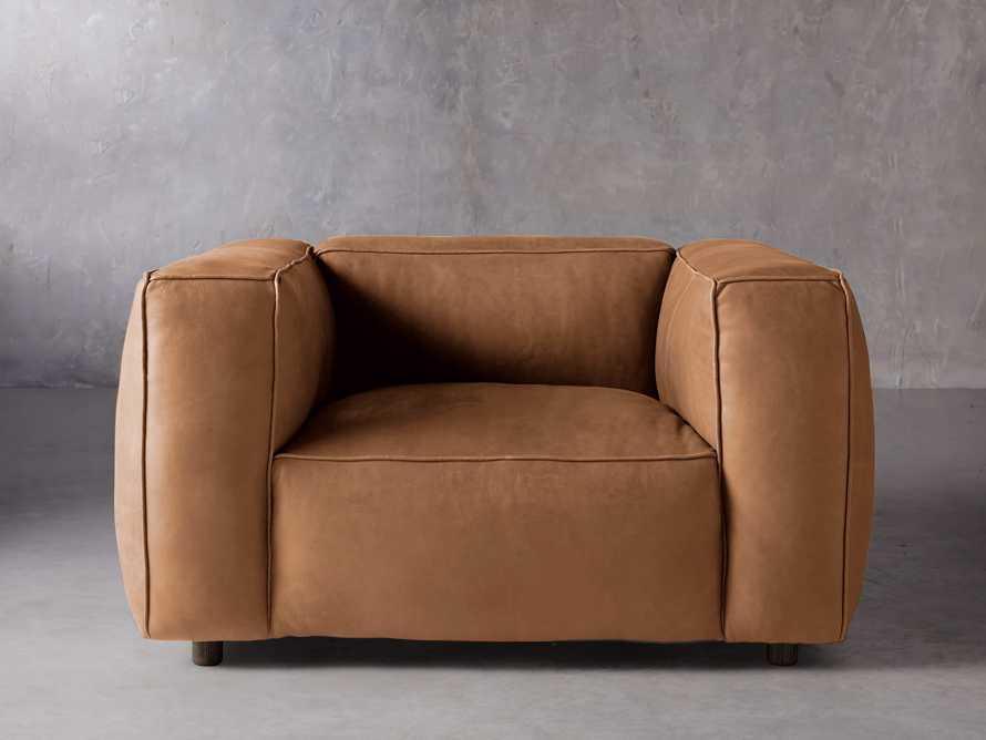 Ebbe Modern Leather Sofa - Image 7
