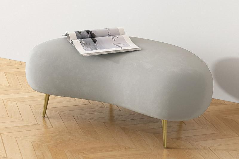 Gianna Modern Curved Ottoman