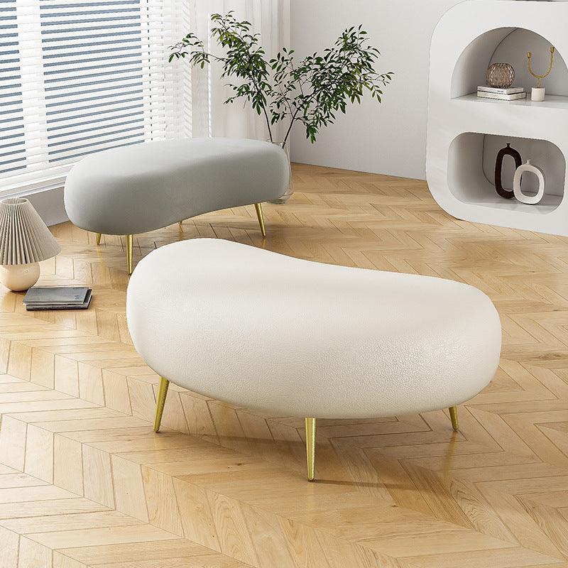 Gianna Modern Curved Ottoman - Image 3