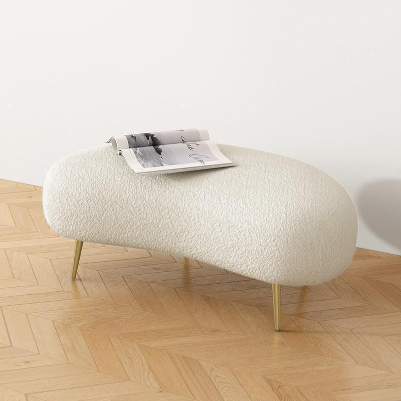 Gianna Modern Curved Ottoman - Image 5