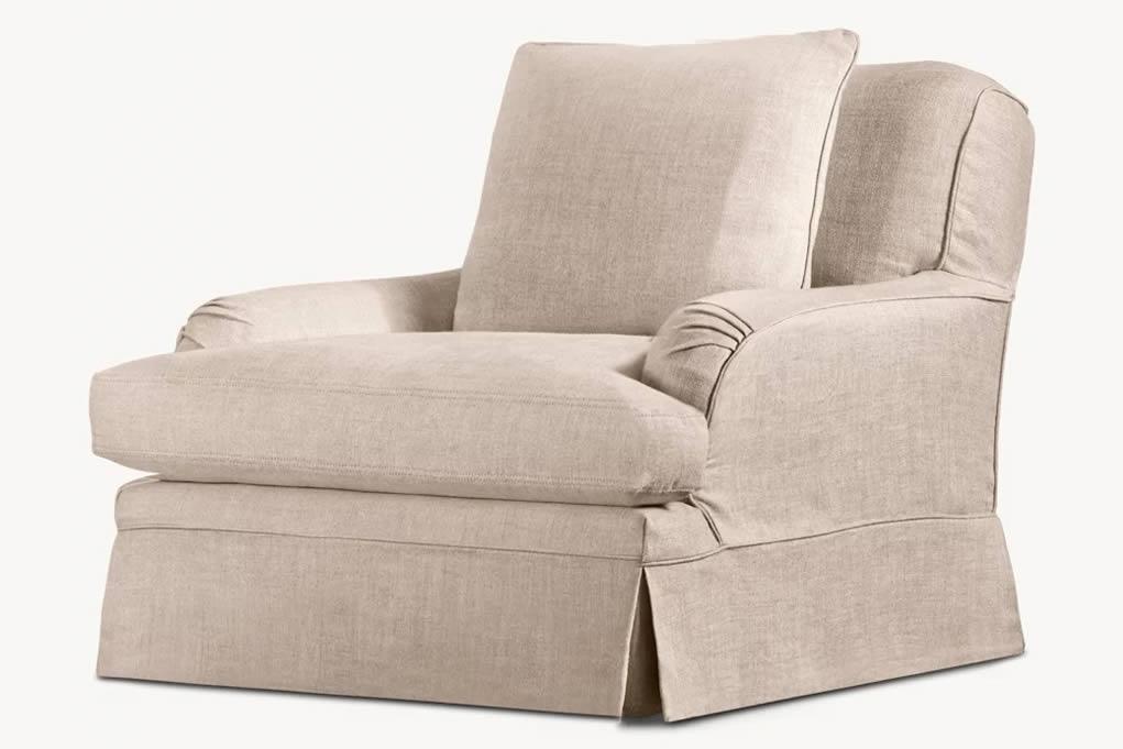 Griffin Classic English Loose Cover Armchair - Image 3