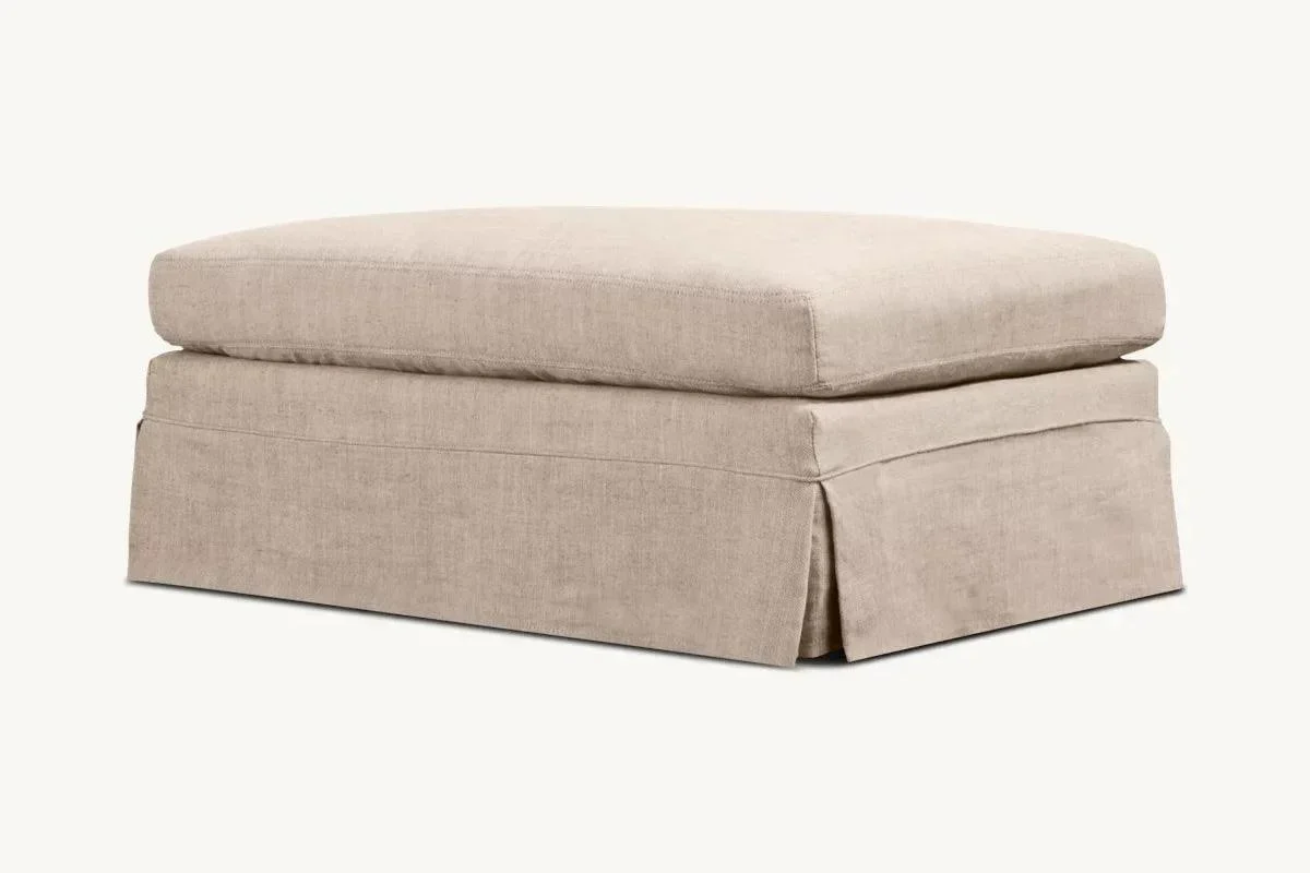 Griffin Loose Cover Ottoman - Image 3