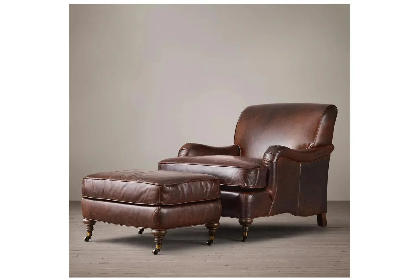Harrow Leather Armchair - Image 3