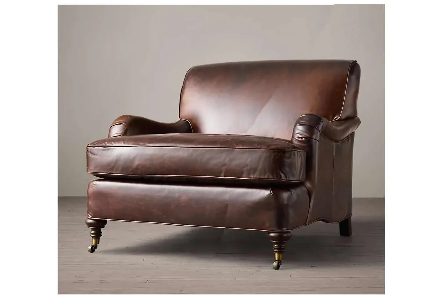 Harrow Leather Love Seat - Image 2
