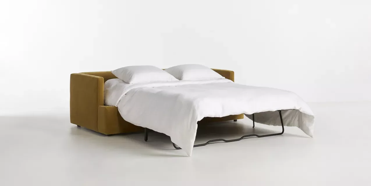 Hudson Mid Century Fabric Sofa Bed - Image 7