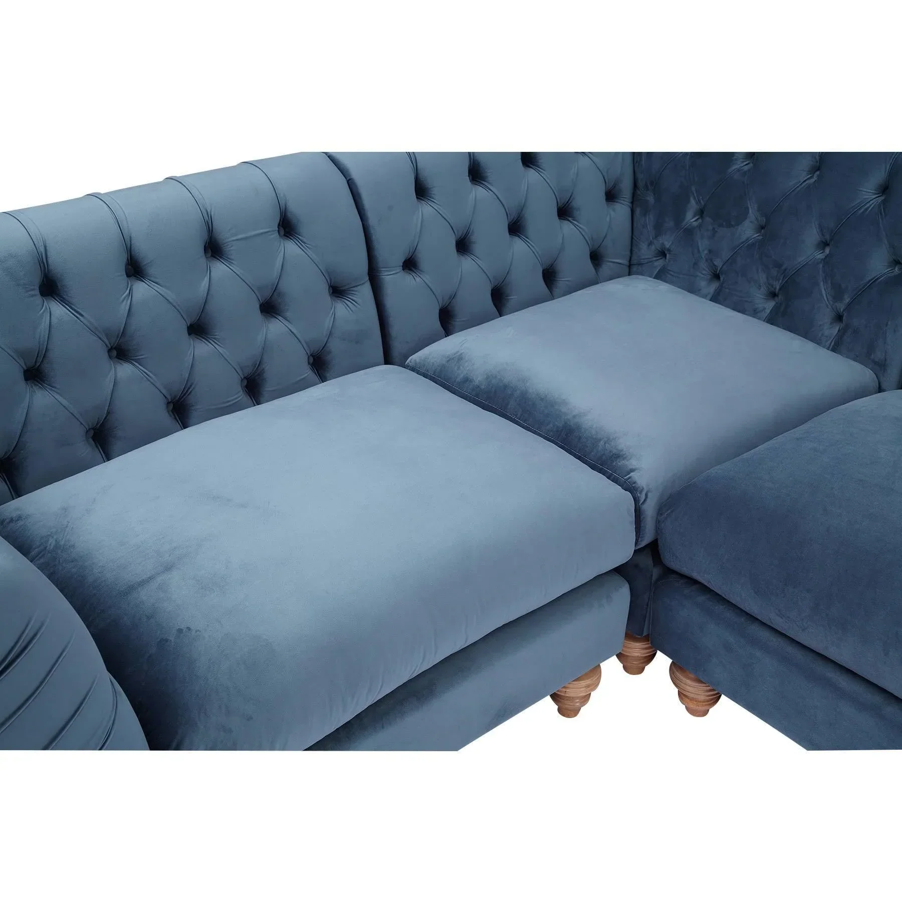 Hugo Chesterfield Corner Sofa - Image 7