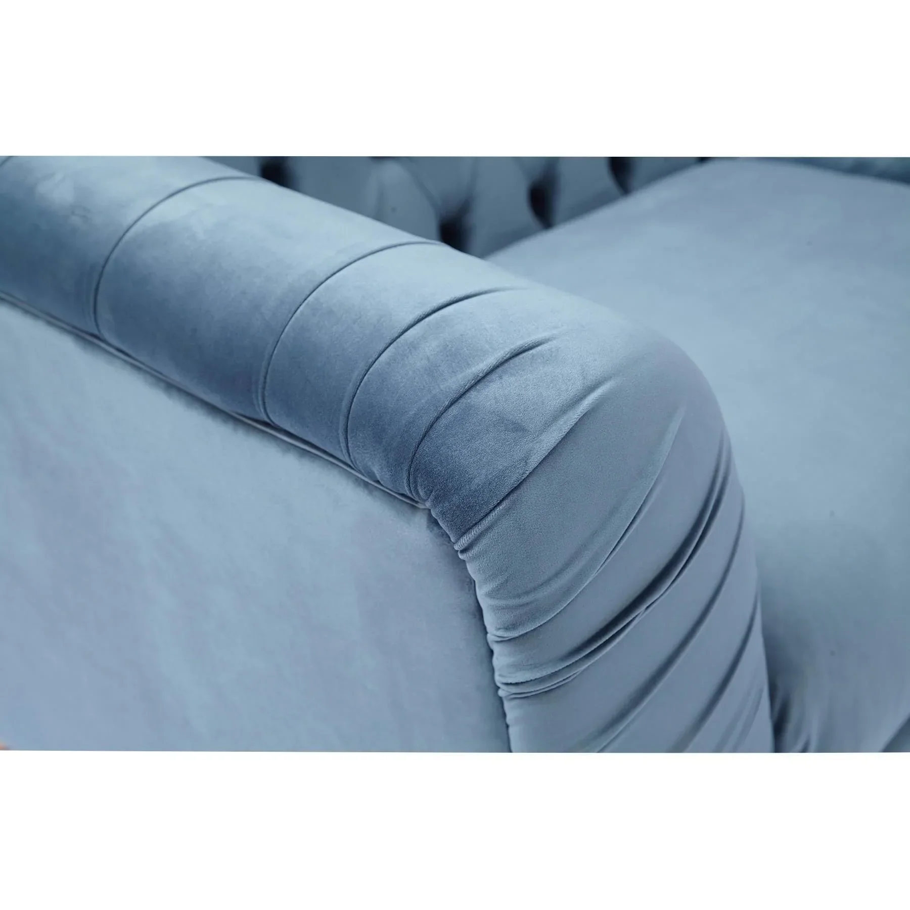 Hugo Chesterfield Corner Sofa - Image 8