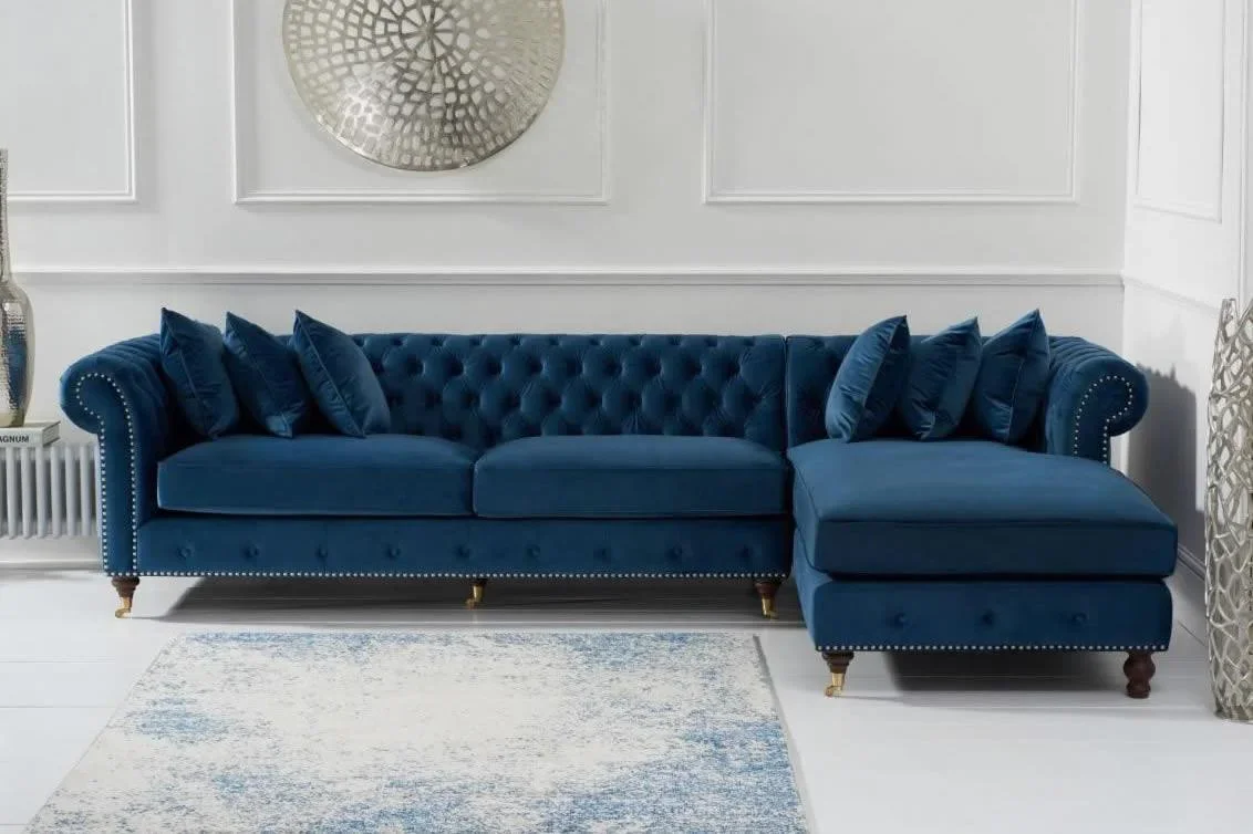 Humphrey Chesterfield Chaise Sofa - Image 4