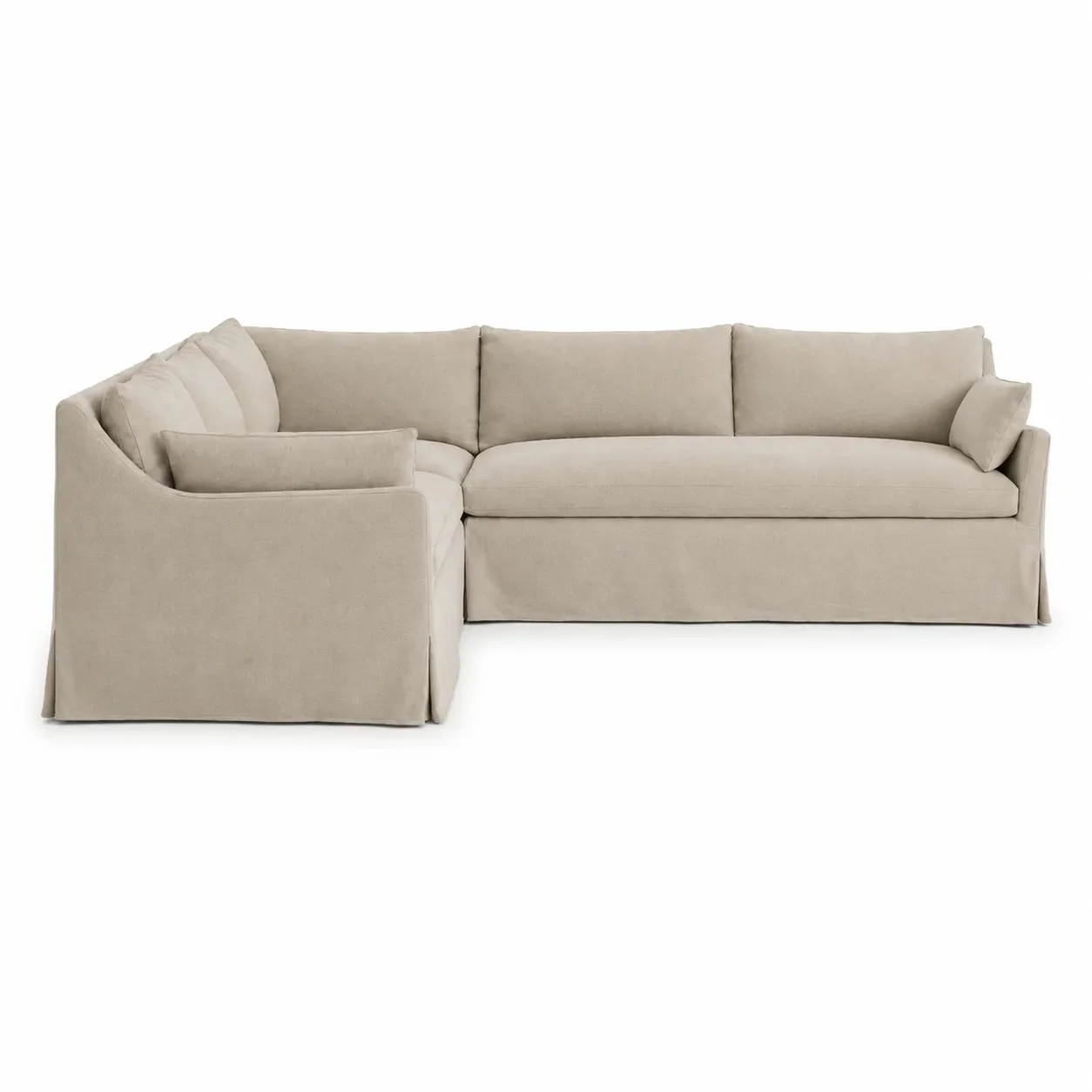 Lilly Loose Washable Cover Corner Sofa - Image 4