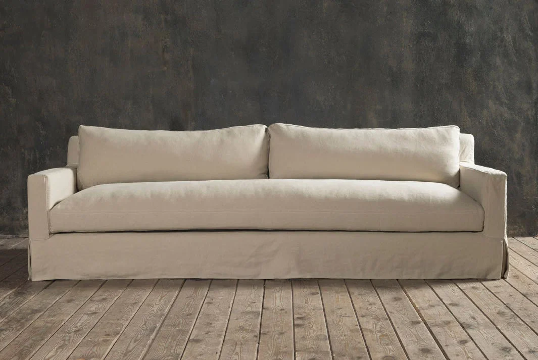 Massimo Removable Washable Loose Cover Linen Sofa - Image 15