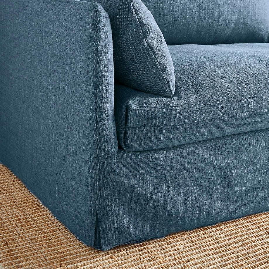 Michelle Loose Washable Cover Linen Sofa Bed - Kingsize and Double - Image 7