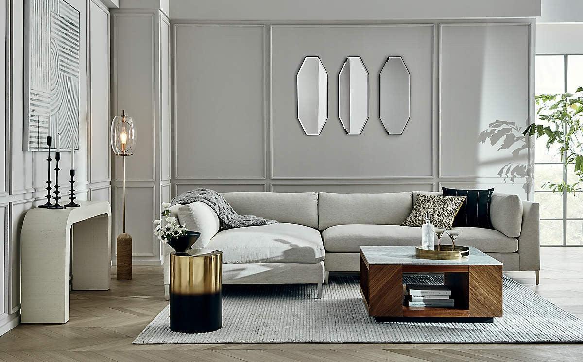 Mila Modern Chaise Sofa - Image 3