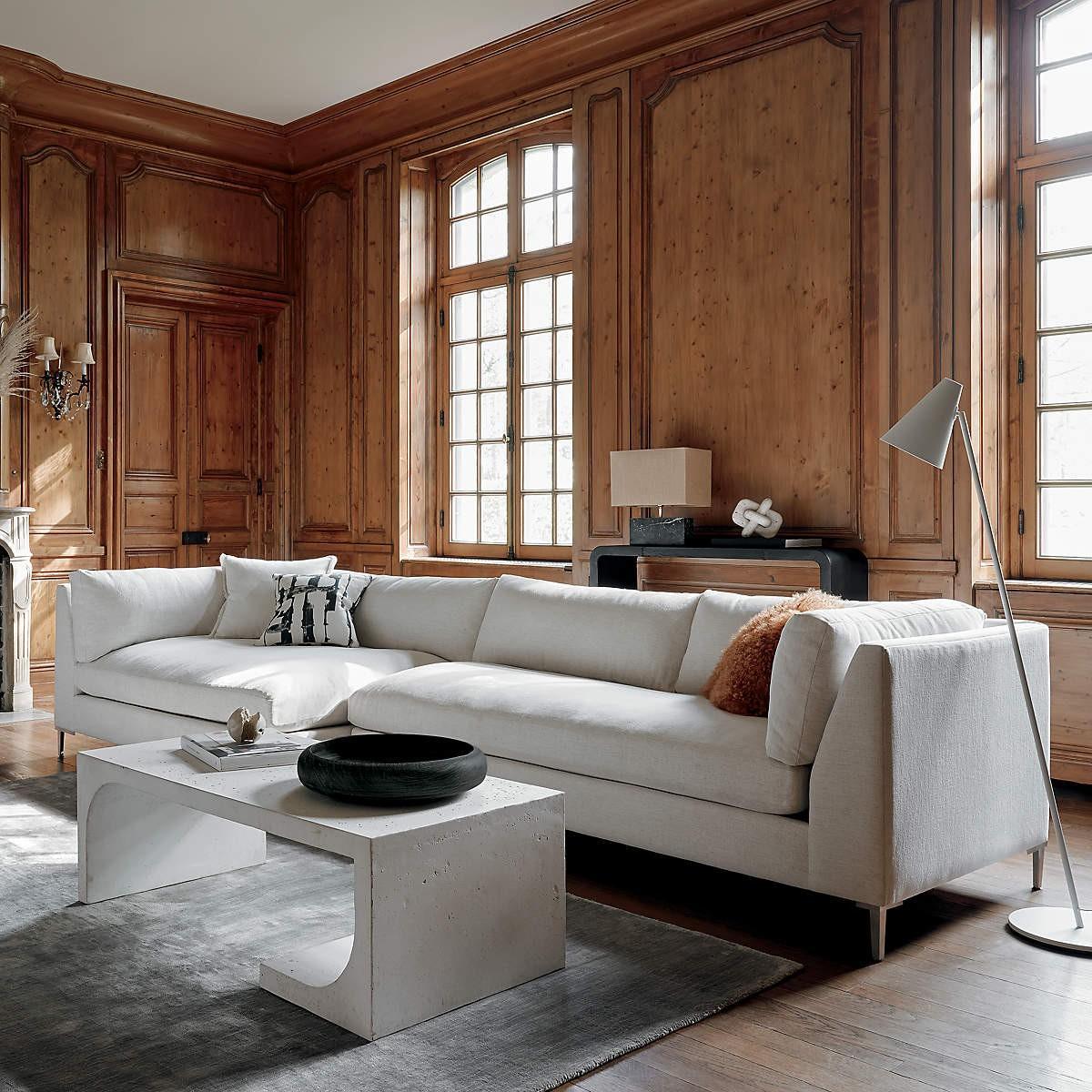 Mila Modern Chaise Sofa - Image 6