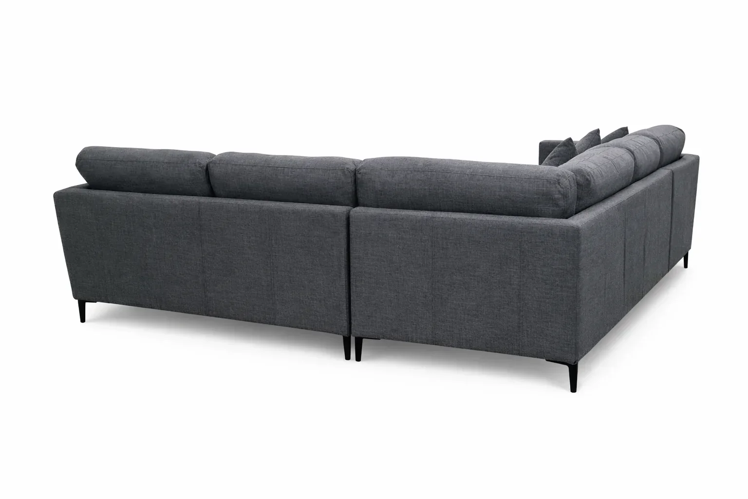 Hudson Charcoal Corner Sofa 320cm x 240cm - Ready to deliver - Image 4