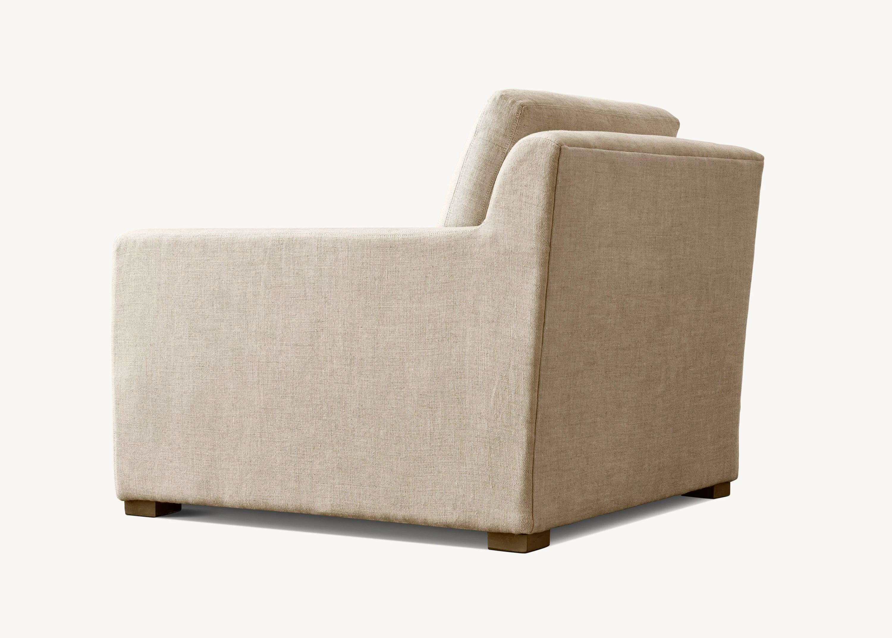 Momo Contemporary Removable Washable Cover Armchair - Image 5